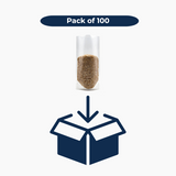 1000 ml Non Zipper Stand-Up Pouch (Sealable) - Clear