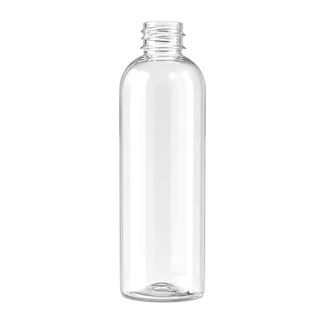 This sleek 100ml clear PET Boston Tall Bottle offers a modern, durable packaging solution for a variety of liquid products. 