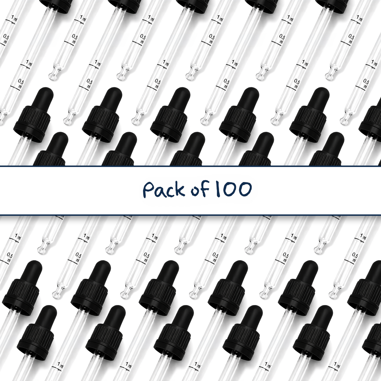 Pipette Dropper Cap (18 mm) - For 100 ml  Glass Bottle