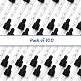 Pipette Dropper Cap (18 mm) - For 100 ml  Glass Bottle