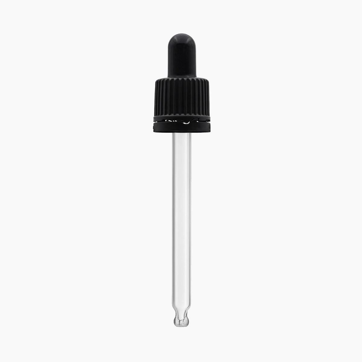 Pipette Dropper Cap (18 mm) For 100 ml Glass Bottle Bright
