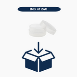 10 g HDPE Lip Balm Container (35 mm neck) - With Closure