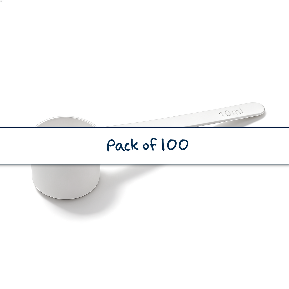 A practical and durable measuring spoon designed for accurate portioning of liquids and powders.