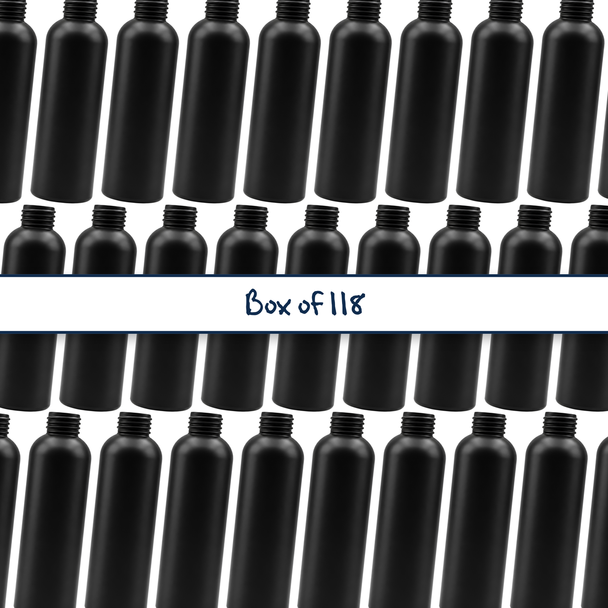 This HDPE (High Density Polyethylene) plastic bottle is known for its chemical resistance and high durability.