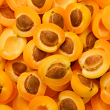 Apricot Kernel Oil cosmetic oil from Prunus armeniaca seeds, cold-extracted and nutrient-rich for moisturising skin, softening hair, and non-greasy hydration
