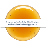 Cocamide DEA in bottle, coconut-derived surfactant for foaming, thickening, and stabilising shampoos, body washes, and cleansers