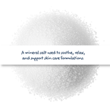 Magnesium Sulphate Epsom Salt for skincare and bath products, mineral-rich crystals used for relaxation, detox baths, and body care formulations