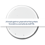 Liquid preservative for rinse off formulations, broad spectrum antimicrobial that protects against contamination and extends shelf life