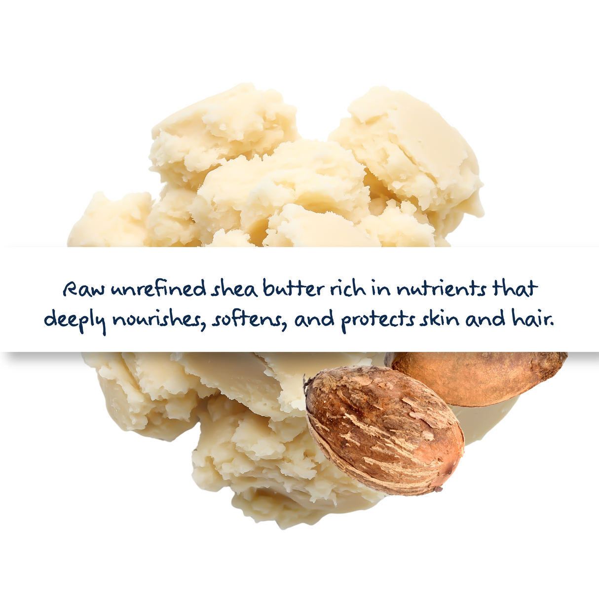 Raw Unrefined Shea Butter cosmetic grade, ethically sourced from Ghana, rich in nutrients for moisturising skin, softening hair, and natural skincare