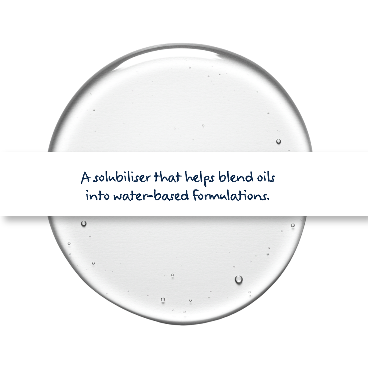 PEG-40 Hydrogenated Castor Oil, also known as Castor Wax, used as emulsifier and surfactant in cosmetics for blending oils and water