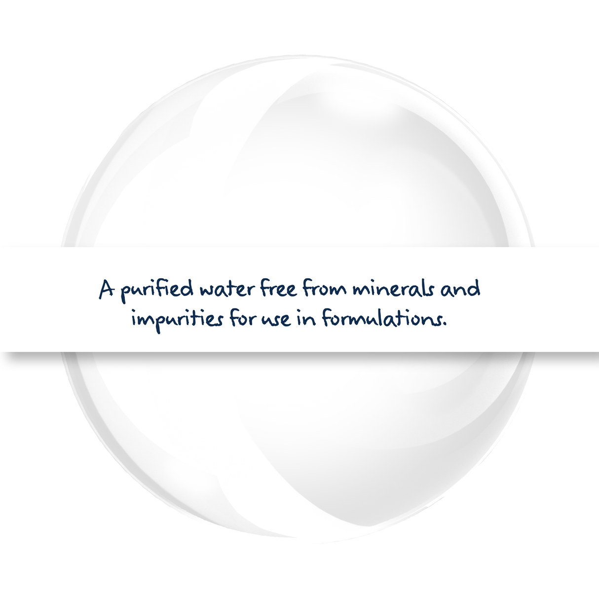 Deionised Water for cosmetics and formulations, purified water free from ions and minerals for skincare, pharmaceutical, and industrial use