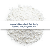 1 Kg Sodium Hyaluronate hyaluronic acid powder, water-soluble ingredient used in serums, creams, and lotions for intense skin hydration