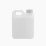 1L HDPE Jerry Can (38mm neck) - With closure - Natural