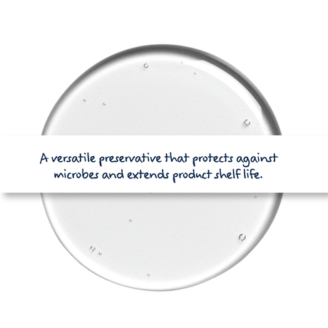 Liquid preservative for skincare and cosmetics, broad spectrum antimicrobial that prevents contamination and improves product stability