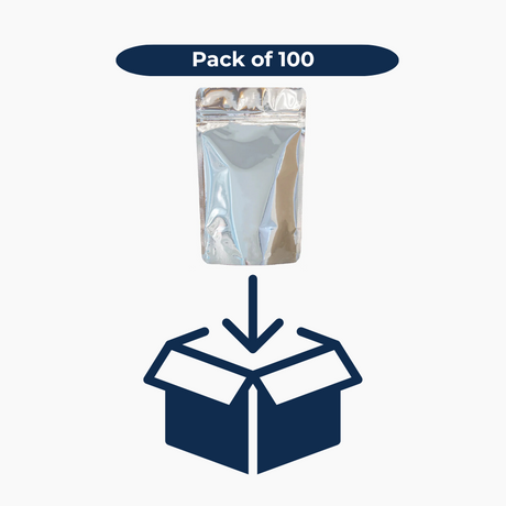 2000 ml Stand-Up Pouch (Zipper) - Metallic