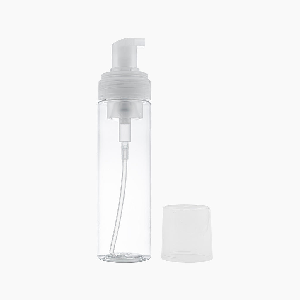 200ml Clear Foam Bottle - Including Closure