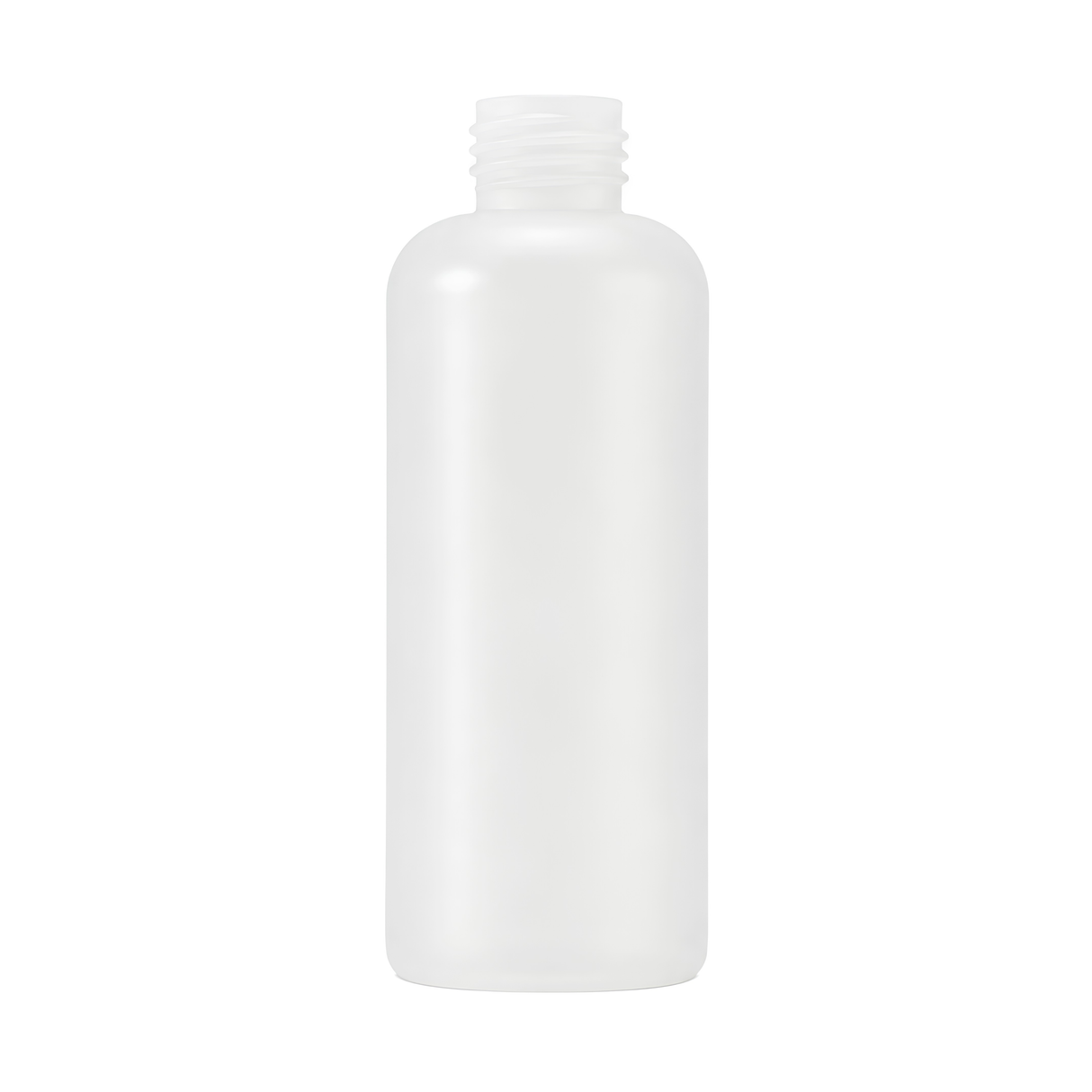 The 200ml Natural PET Boston Bottle is a sleek and modern packaging solution, ideal for showcasing products like shampoos, lotions, or serums. 