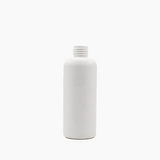 200 ml HDPE Boston Tall Bottles (24 mm neck) - No Closure - White