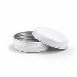 20 ml Tin Container with Lid (16 grams) - White