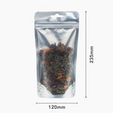 500 ml Stand-Up Pouch (Zipper) - Metallic Clear