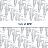 24 mm natural lotion and soap pumps for cosmetic bottles, ideal for handwash, lotions and liquid personal care products