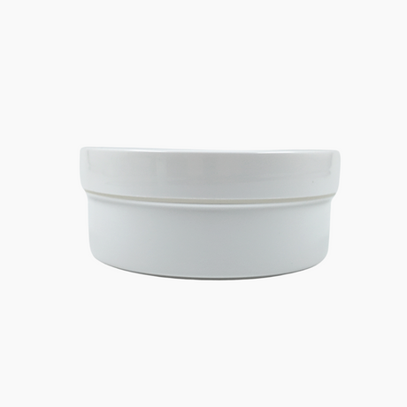 250ml Body Butter Jar  - White with White Lid