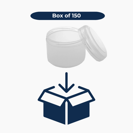 250 g Euro Jar with Lid - Natural