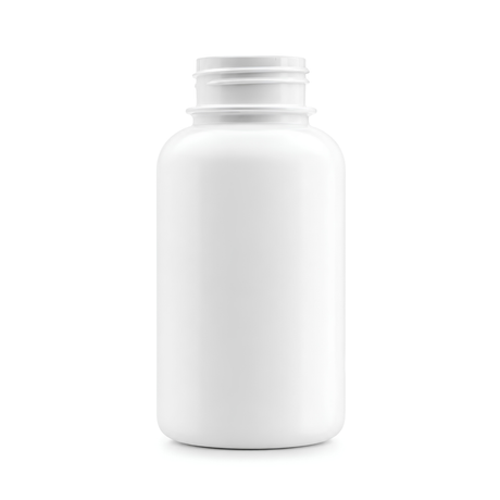 250ml White HDPE Tablet Container is designed for hassle-free storage with a minimalist touch.