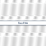 250ml White HDPE Tablet Container is designed for hassle-free storage with a minimalist touch.