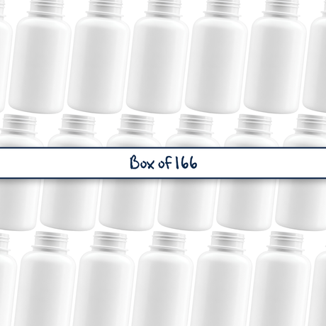 250ml White HDPE Tablet Container is designed for hassle-free storage with a minimalist touch.