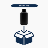 250 ml HDPE Tablet Container (38 mm neck) - No Closure- Black