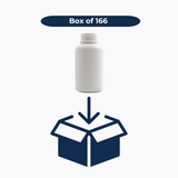 250 ml HDPE Tablet Container (38 mm neck) - No Closure - White