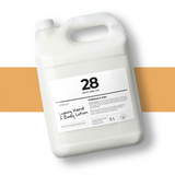 5 L jerry can of Brightpack Cocoa Cabana hand and body lotion with a soft cocoa scent.