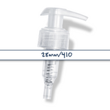 28 mm natural lotion and soap pump for cosmetic bottles, ideal for handwash, lotions and liquid personal care products