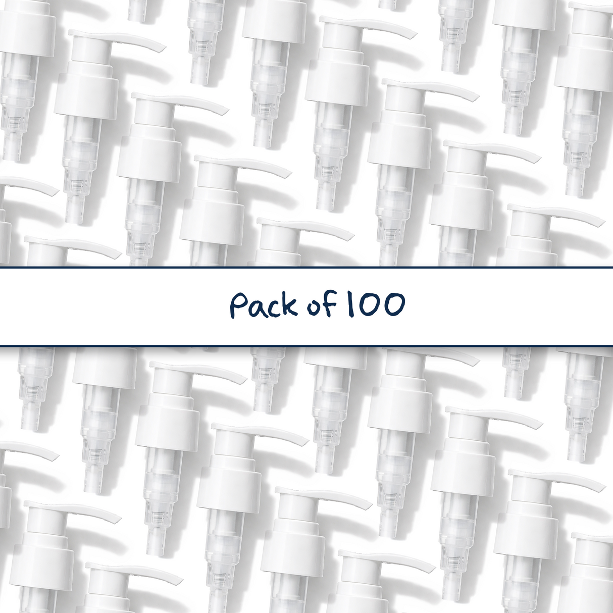 28 mm white lotion and soap pumps for cosmetic bottles, ideal for handwash, lotions and liquid personal care products