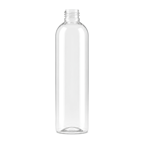 300ml Clear PET Boston Tall Bottle is a sleek and durable packaging option, perfect for showcasing liquids such as shampoos, conditioners, lotions, and more.