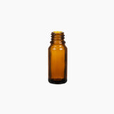10ml Glass Dropper Bottle (18mm neck) - No Closure - Amber