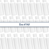 The 30ml Solid White PET Boston Tall Bottle is a sleek and durable packaging solution, ideal for small volumes of creams, serums, and other personal care products.
