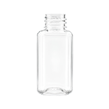 The 30ml Round Clear PET Nellie Bottle is a compact and stylish packaging option, perfect for serums, oils, and other small liquid products.