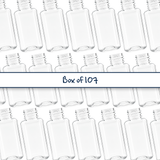 The 30ml Round Clear PET Nellie Bottle is a compact and stylish packaging option, perfect for serums, oils, and other small liquid products.