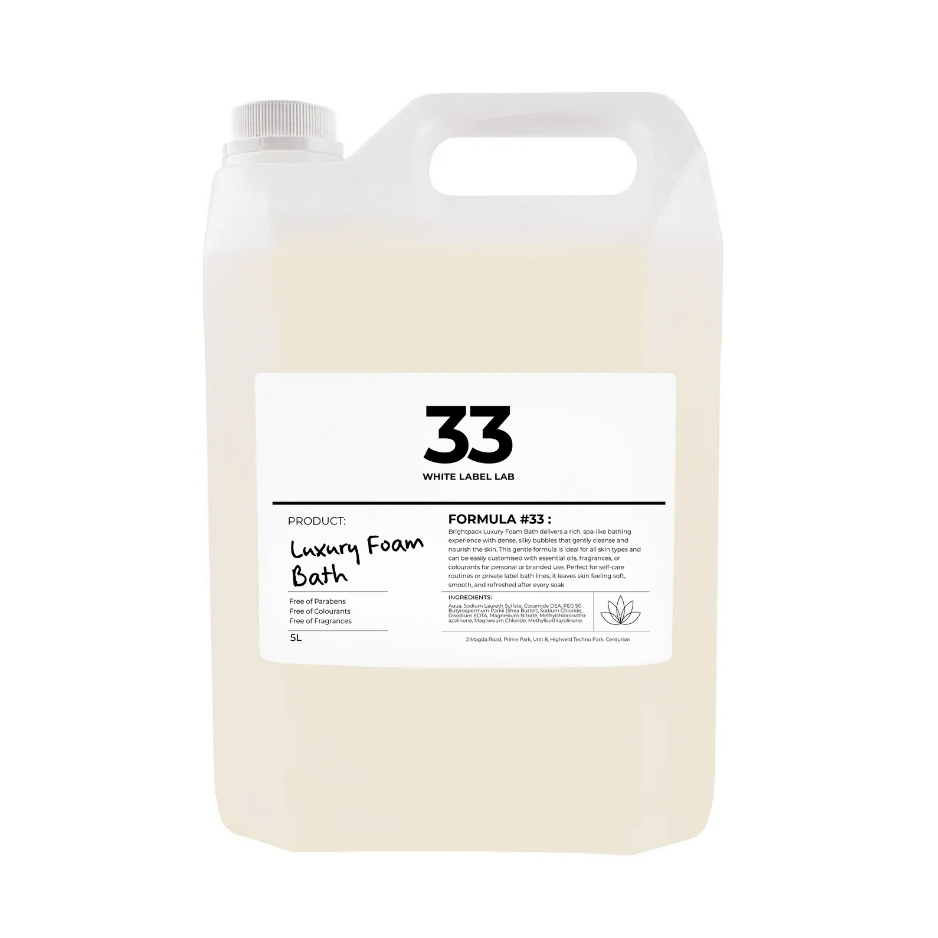 Brightpack Luxury Foam Bath #33 (White Label Lab)