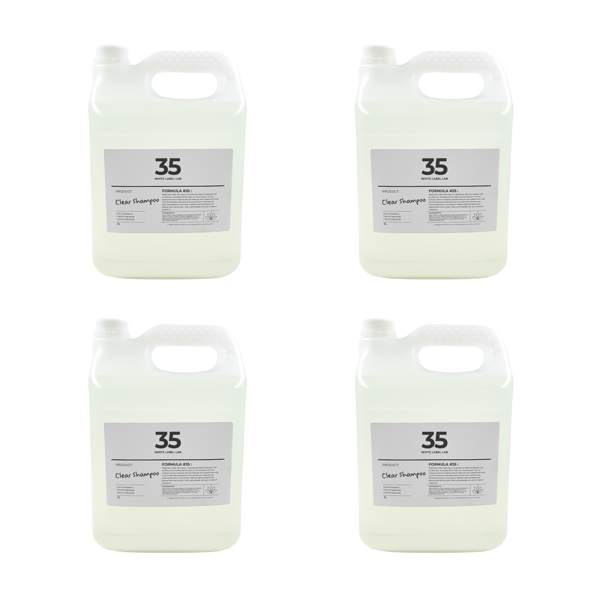 Brightpack Clear Shampoo #35 (White Label Lab)