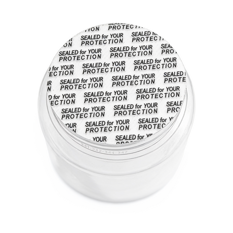 50.6mm Pressure-Sensitive Seal designed for 53mm neck 150ml PET jars. Provides a secure, reliable seal with easy pressure-sensitive application.