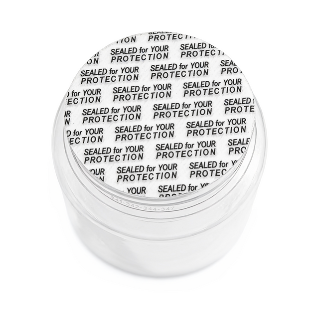 50.6mm Pressure-Sensitive Seal designed for 53mm neck 150ml PET jars. Provides a secure, reliable seal with easy pressure-sensitive application.