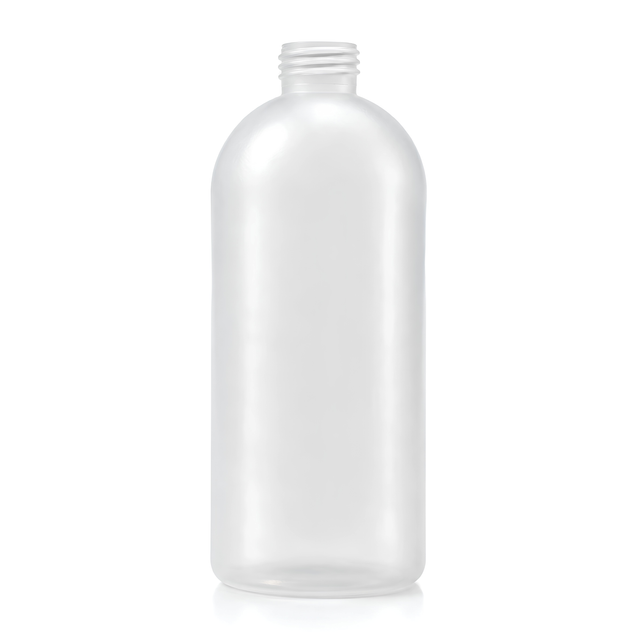 500ml Natural HDPE Boston Bottle is a practical and versatile packaging option, ideal for a wide range of liquids, including shampoos, conditioners, and household cleaners.