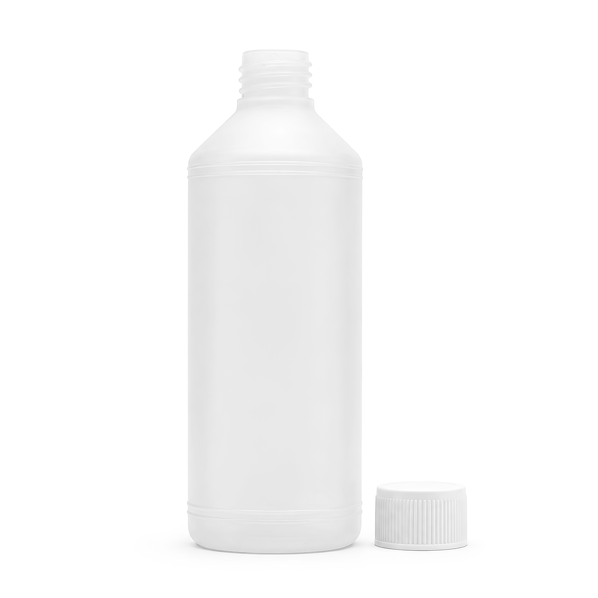 natural-coloured HDPE bottle is ideal for the packaging and storage of chemical products like cleaning agents, especially when coupled with a trigger spray.