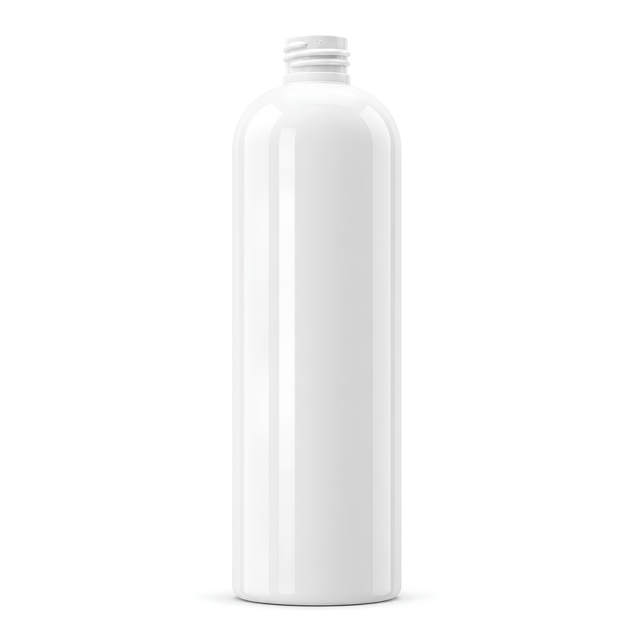  White PET Boston Tall Bottle 24/410 mm, is a sleek and versatile packaging solution ideal for a variety of products, including shampoos, conditioners, and lotions. 