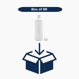 500 ml HDPE Bottle (28 mm neck) - With Closure - White