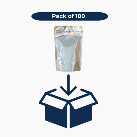 500 ml Stand-Up Pouch (Zipper) - Metallic
