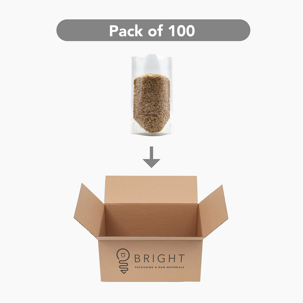 500 ml Non Zipper StandUp Pouch (Sealable) Clear Bright Packaging